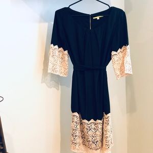 Classic LBD with ivory trim Gianni Bini